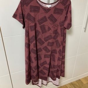 Lularoe high low dress size small